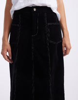 365-days-bonnie-cord-skirt-black-womens-clothing