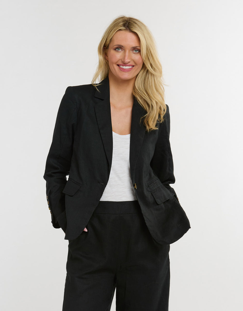 365-days-clothing-portofino-linen-blazer-black-womens-clothing