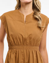 365-days-cooper-cotton-dress-butterscotch-womens-clothing