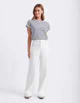 Celeste Tencel Pants - White