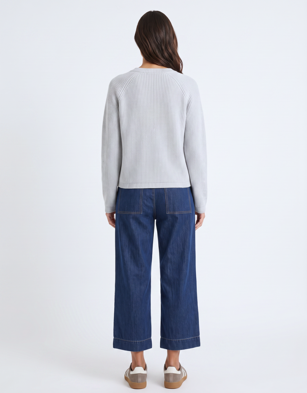 Greta Slim Leg Denim Pant - Sapphire