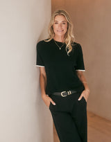 Frenchie Tee - Black