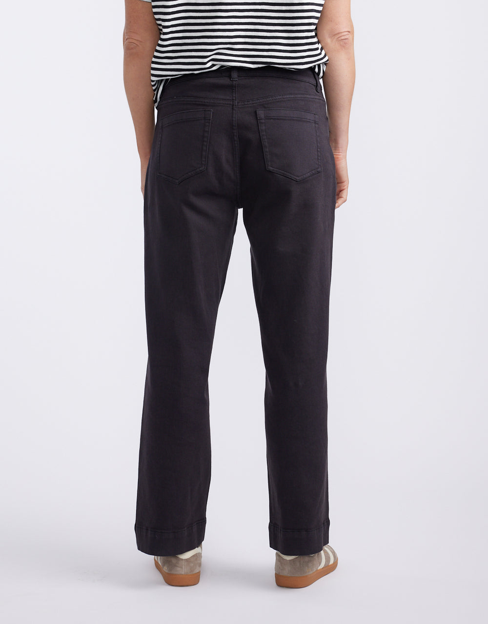 Catalina Wide Leg Jeans - Black