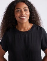 Drape Tee - Black