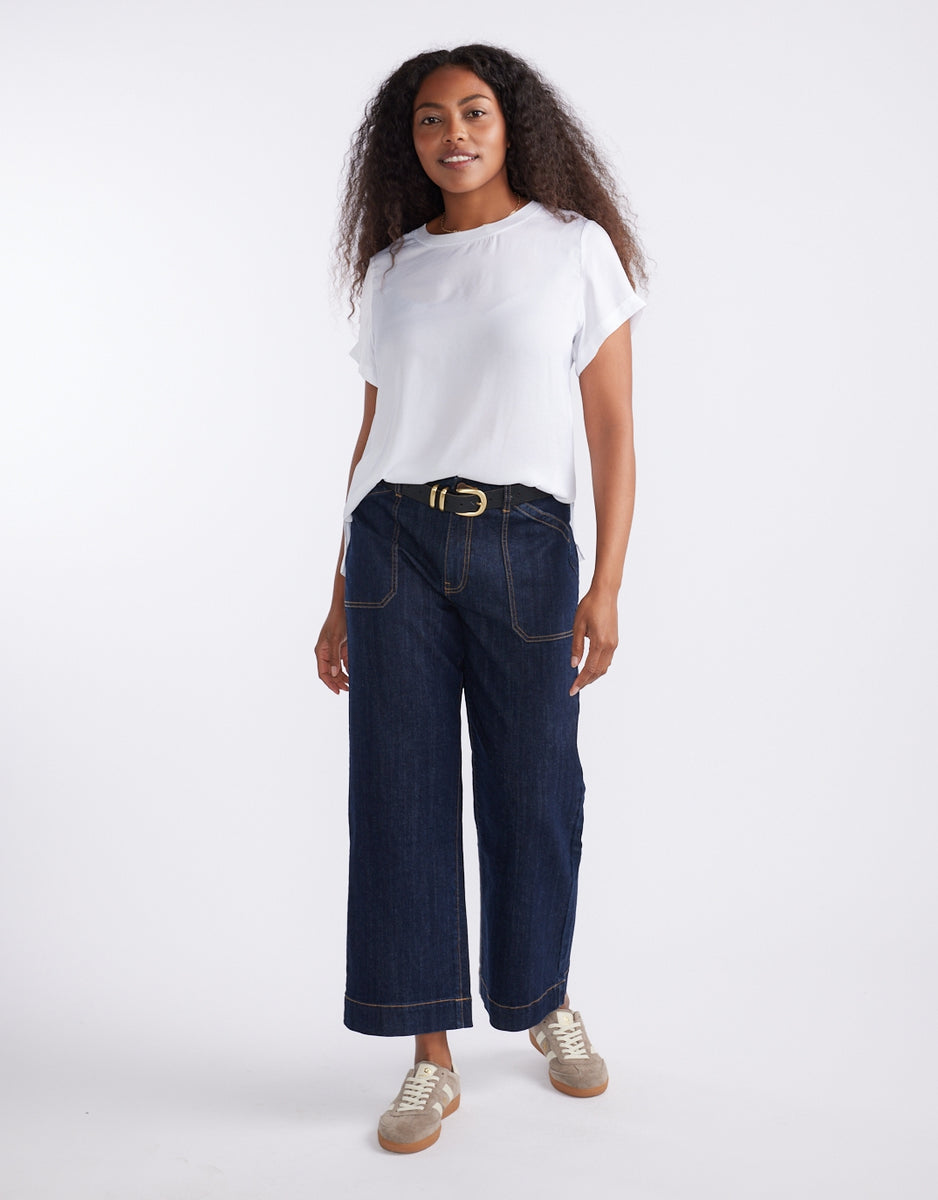 Drape Tee - White White & Co. for Sale Online Australia | White & Co.