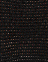 Dawn Crochet Knit Jumper - Black