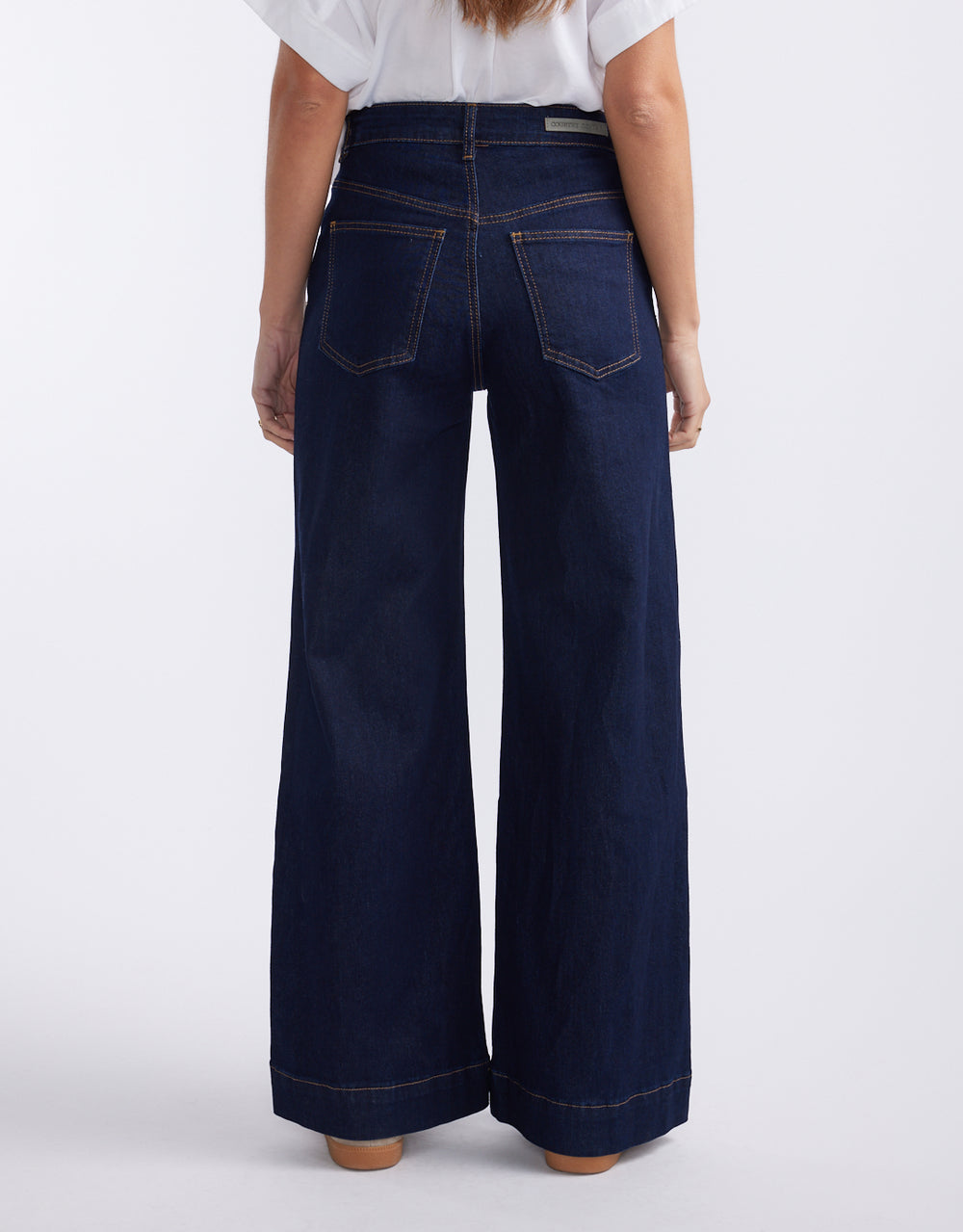 Ellery Stretch Straight Leg Jeans - Indigo Wash