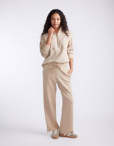 Escape Super Soft Half Zip Top - Stone
