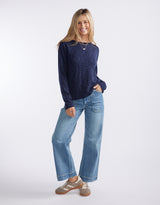 Harper Sweater - Navy