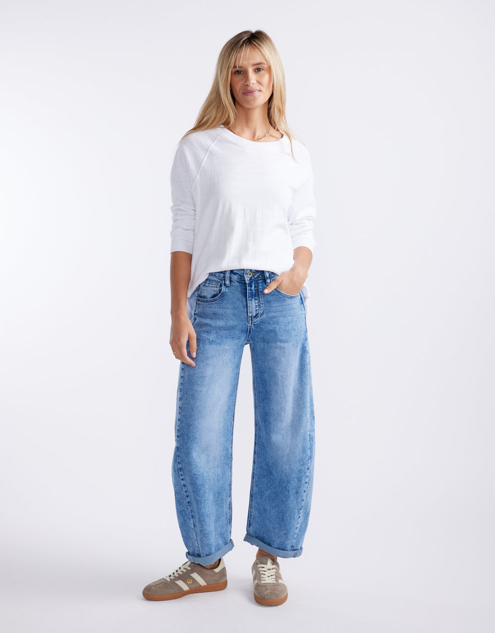 Idaho Barrel Jean - Denim