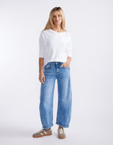 Idaho Barrel Jean - Denim