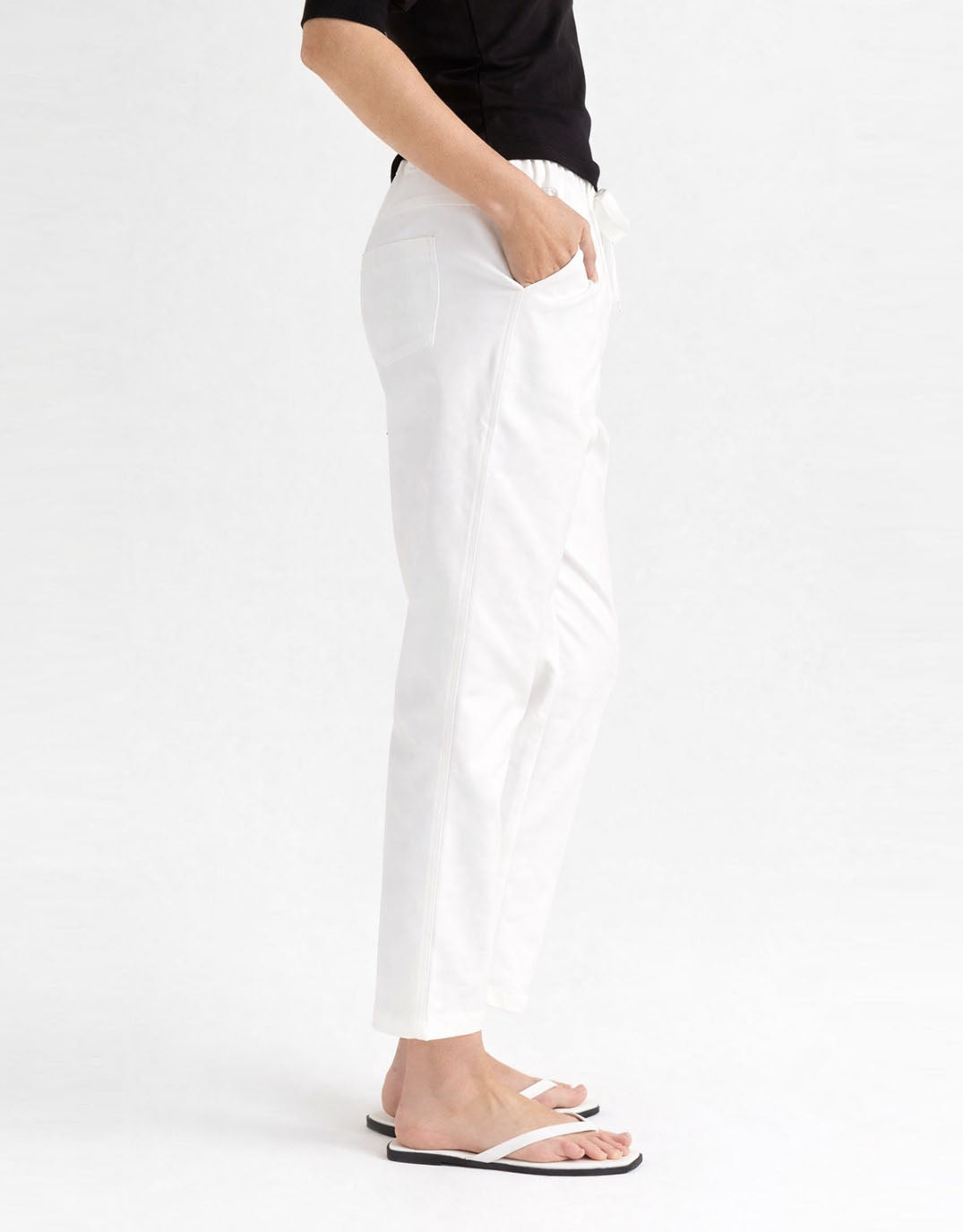 Kenzie Jogger - White