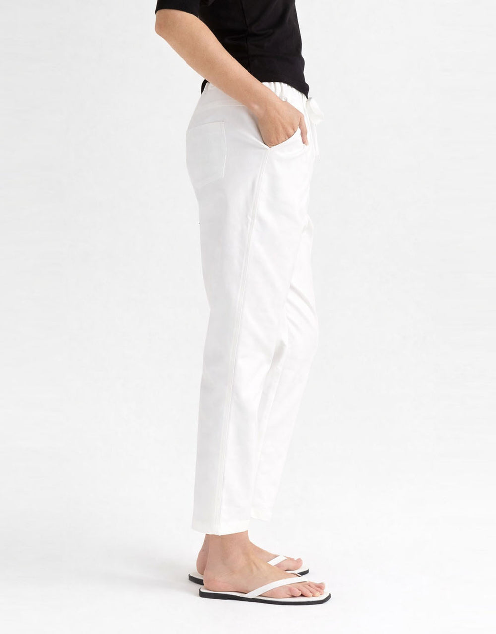 Kenzie Jogger - White