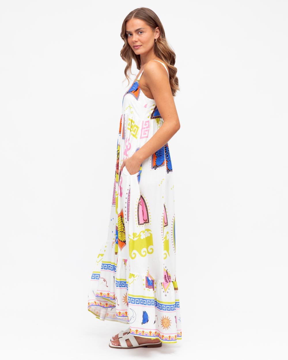 Sunetta Maxi Dress - White