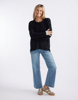 Marais Wool Cashmere Knit - Black