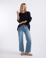 Marais Wool Cashmere Knit - Black