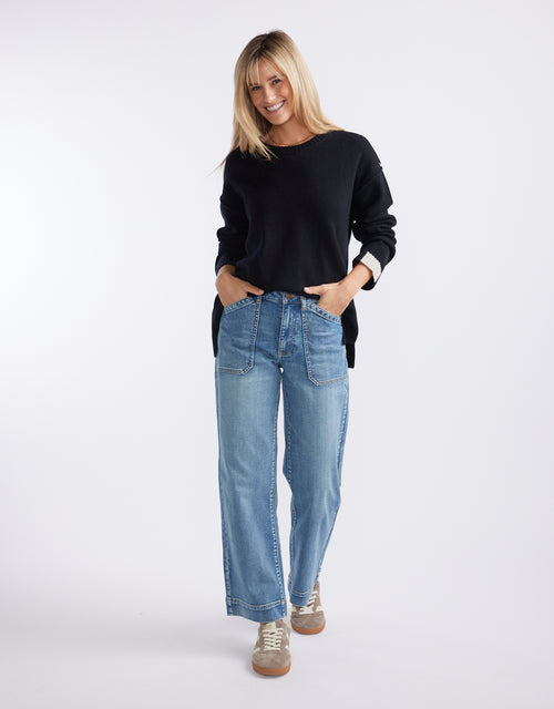 Marais Wool Cashmere Knit - Black