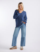 Marais Wool Cashmere Knit - Denim