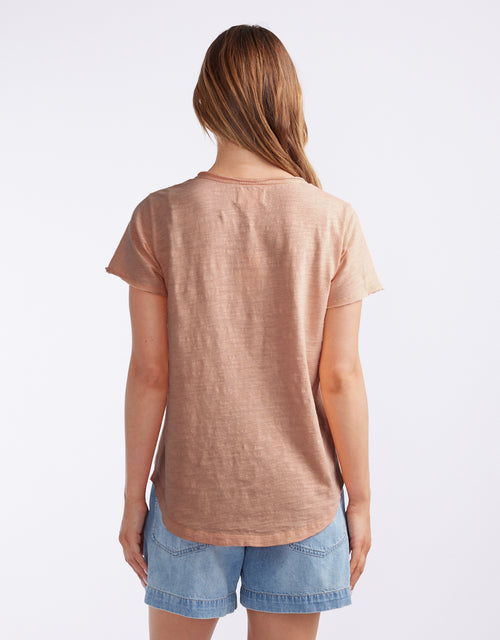 Original V Neck Tee - Mocha