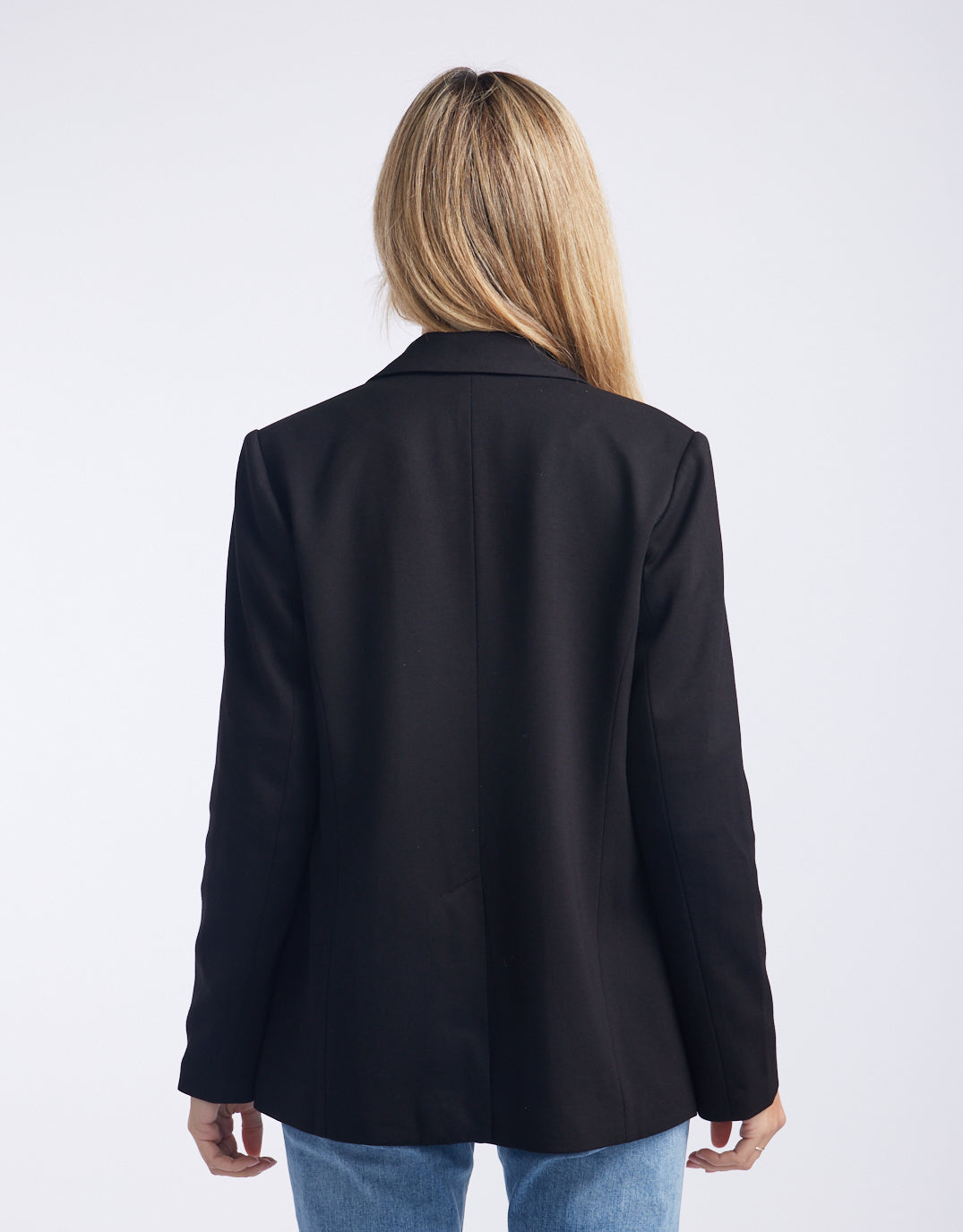 white-co-timeless-ponti-blazer-black-womens-clothing