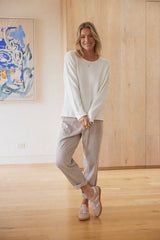 Beach Comber Pant - Stone