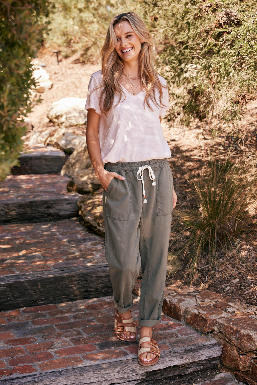 Beach Comber Pant - Khaki