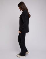 All About Eve - Base Long Sleeve Tee - Black - White & Co Living Tops