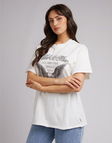 All About Eve - Brooks Tee - Vintage White - White & Co Living Tees & Tanks
