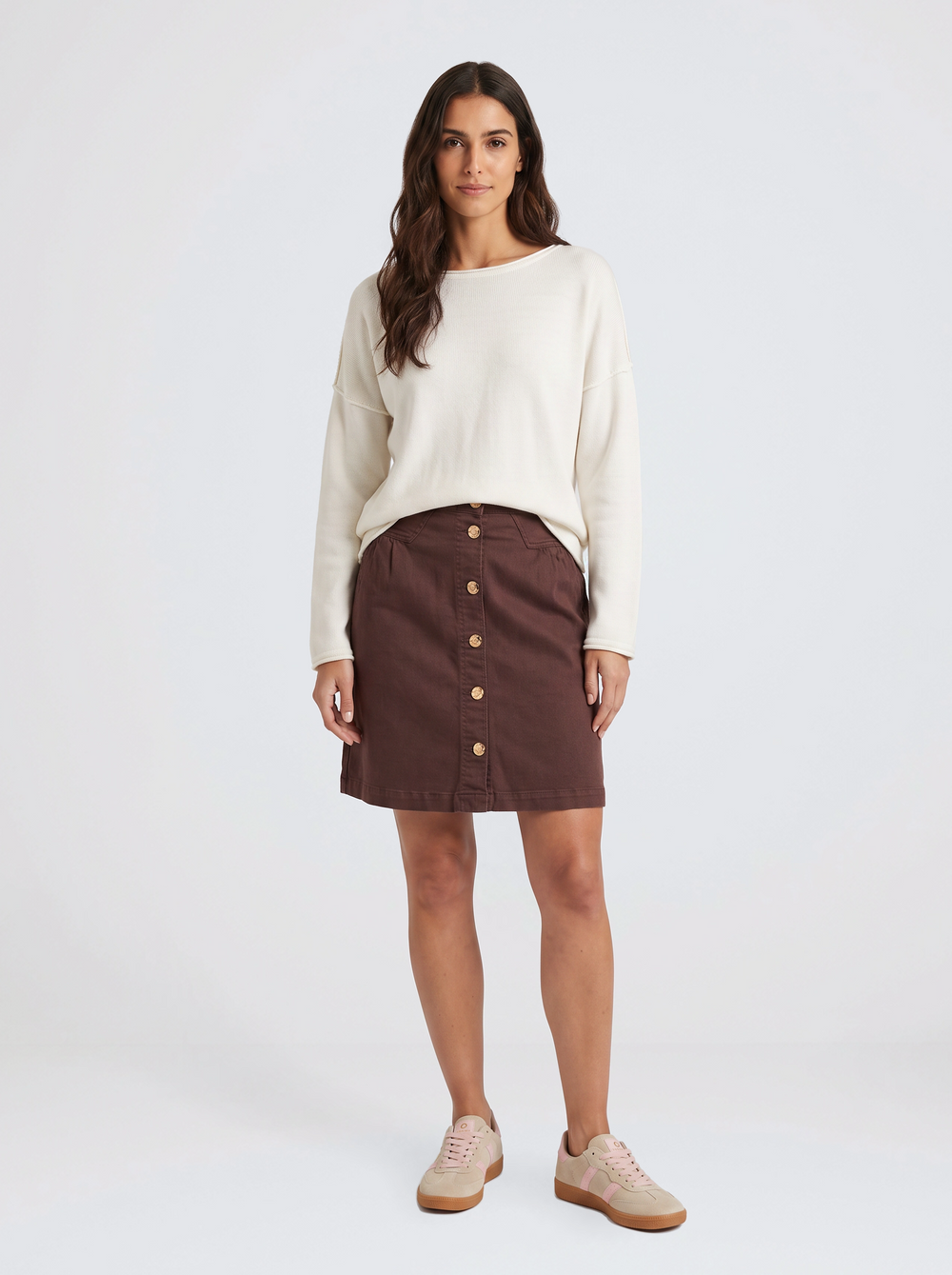 Amanda Skirt - Chocolate