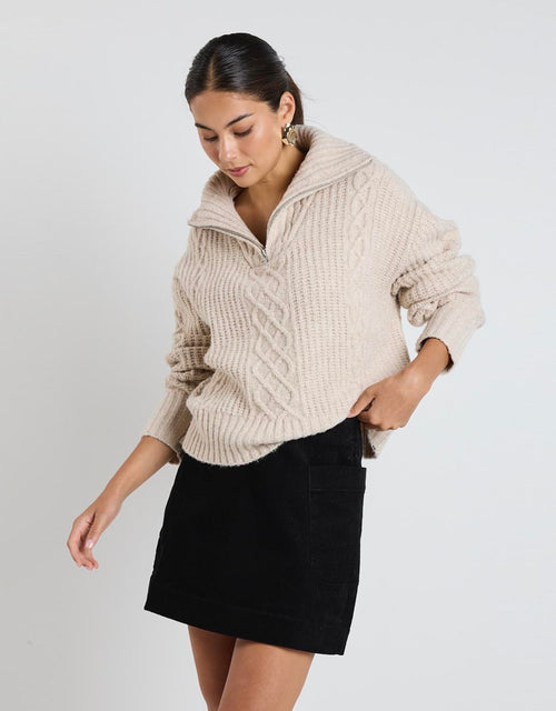 among-the-brave-axis-jumper-oat-marle-womens-clothing