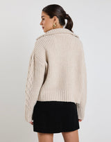 among-the-brave-axis-jumper-oat-marle-womens-clothing