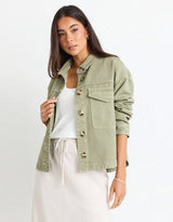 among-the-brave-echo-patch-pocket-denim-jacket-khaki-womens-clothing