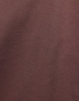 Landscape Funnel Neck Track Jacket - Chocolate