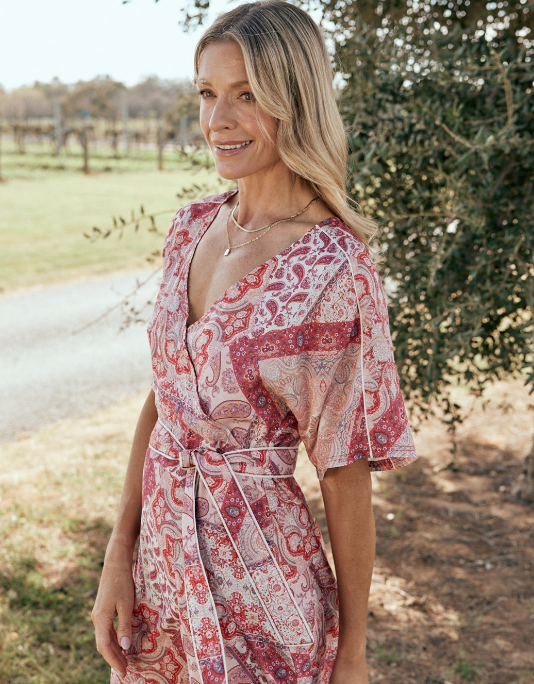 Among The Vines - Sunset Paisley