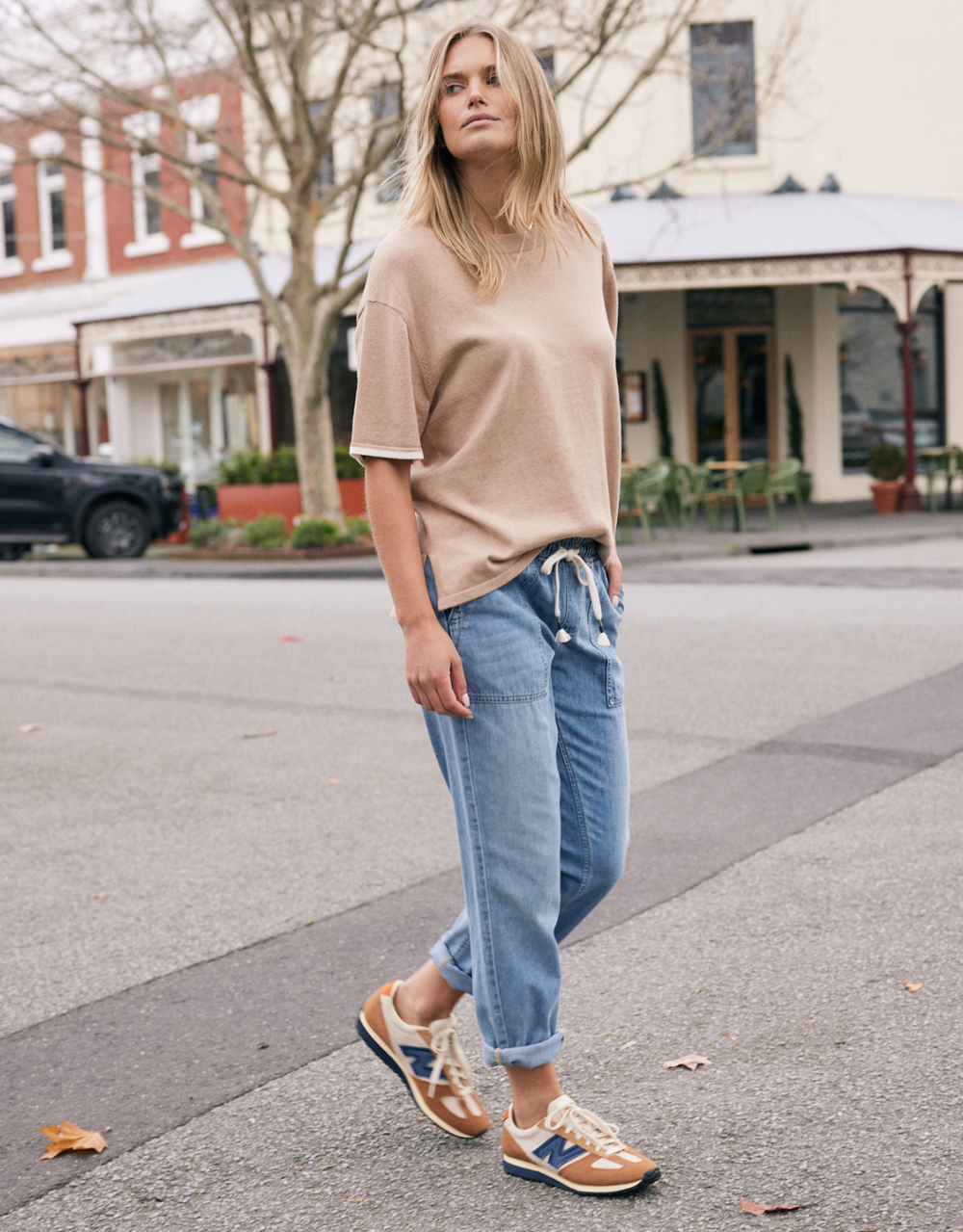 Beach Comber Pant - Mid Wash