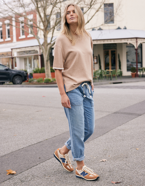 Beach Comber Pant - Mid Wash
