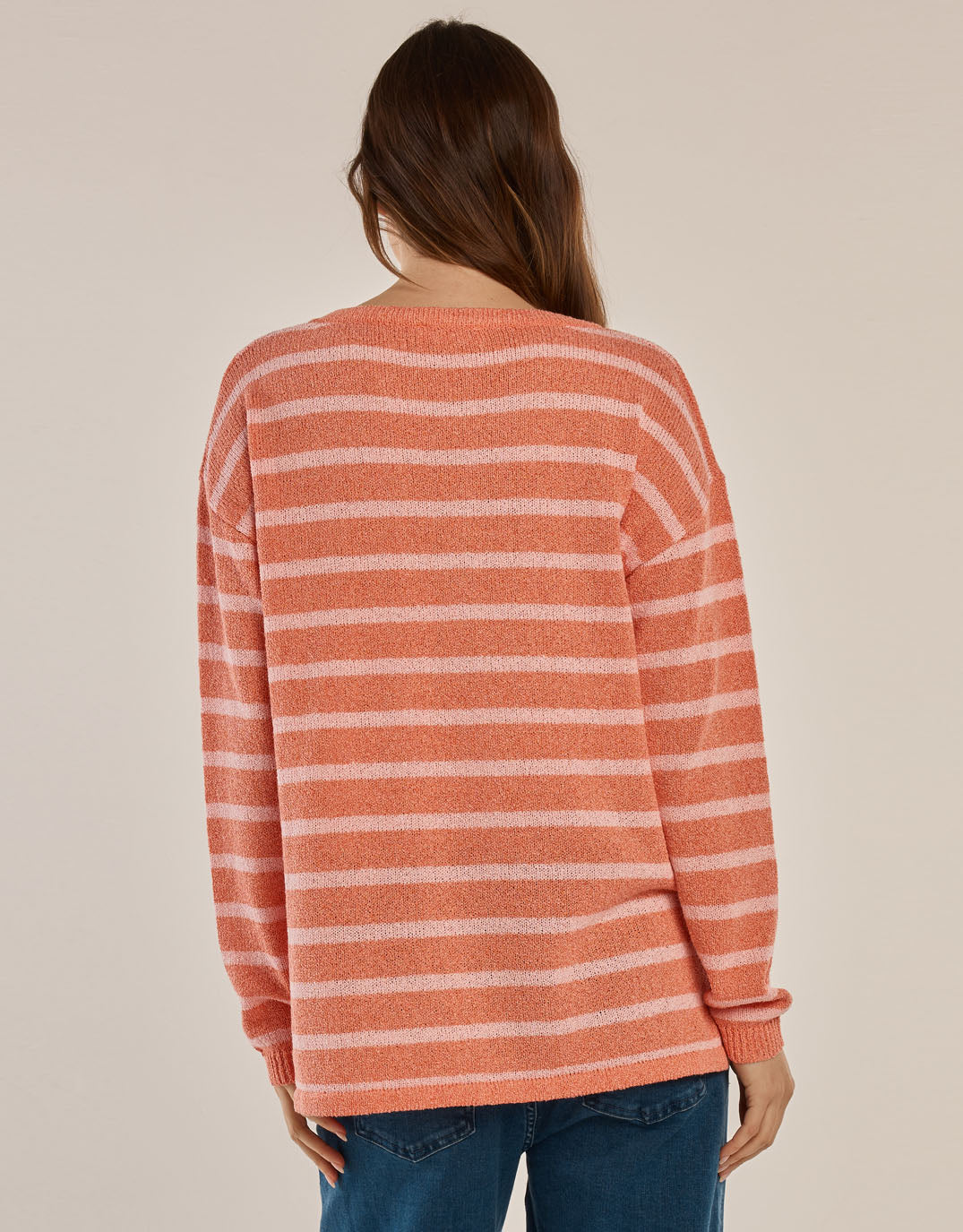 betty-basics-bradford-knit-top-coral-pink-stripe-womens-clothing