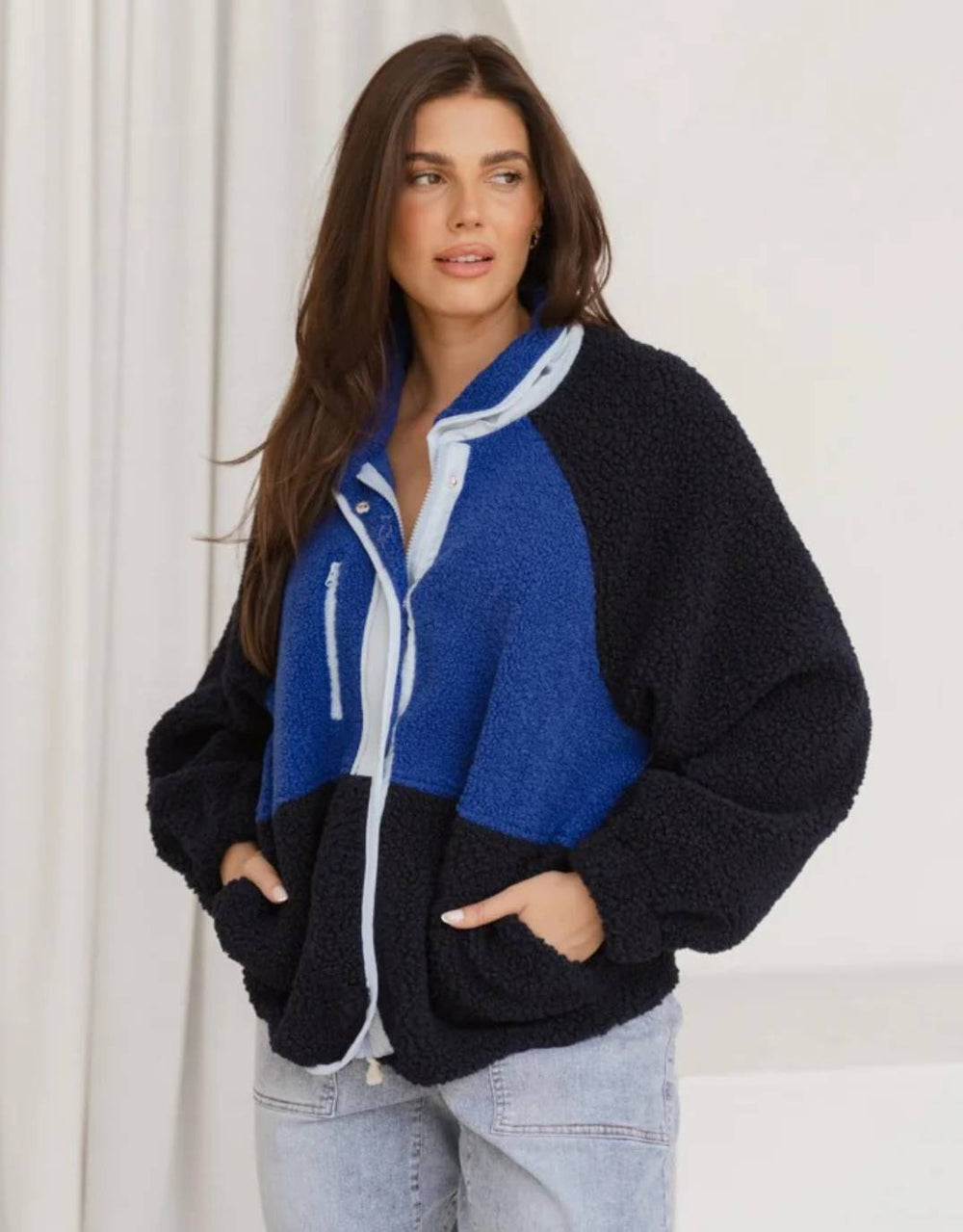 betty-basics-franklin-fleecy-jacket-blue-womens-clothing