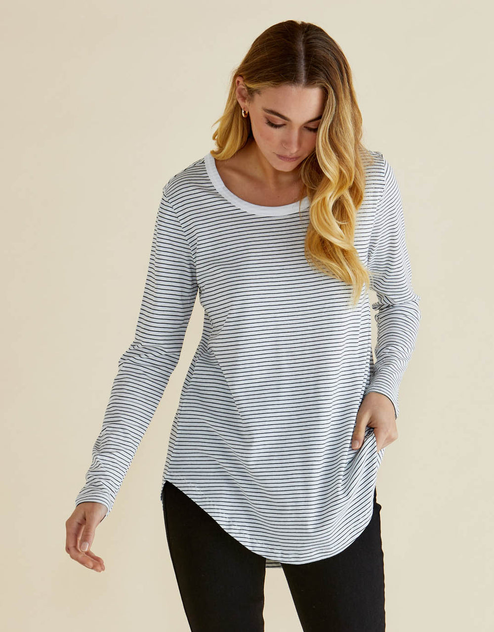 betty-basics-megan-long-sleeve-top-whiteblack-stripe-womens-clothing