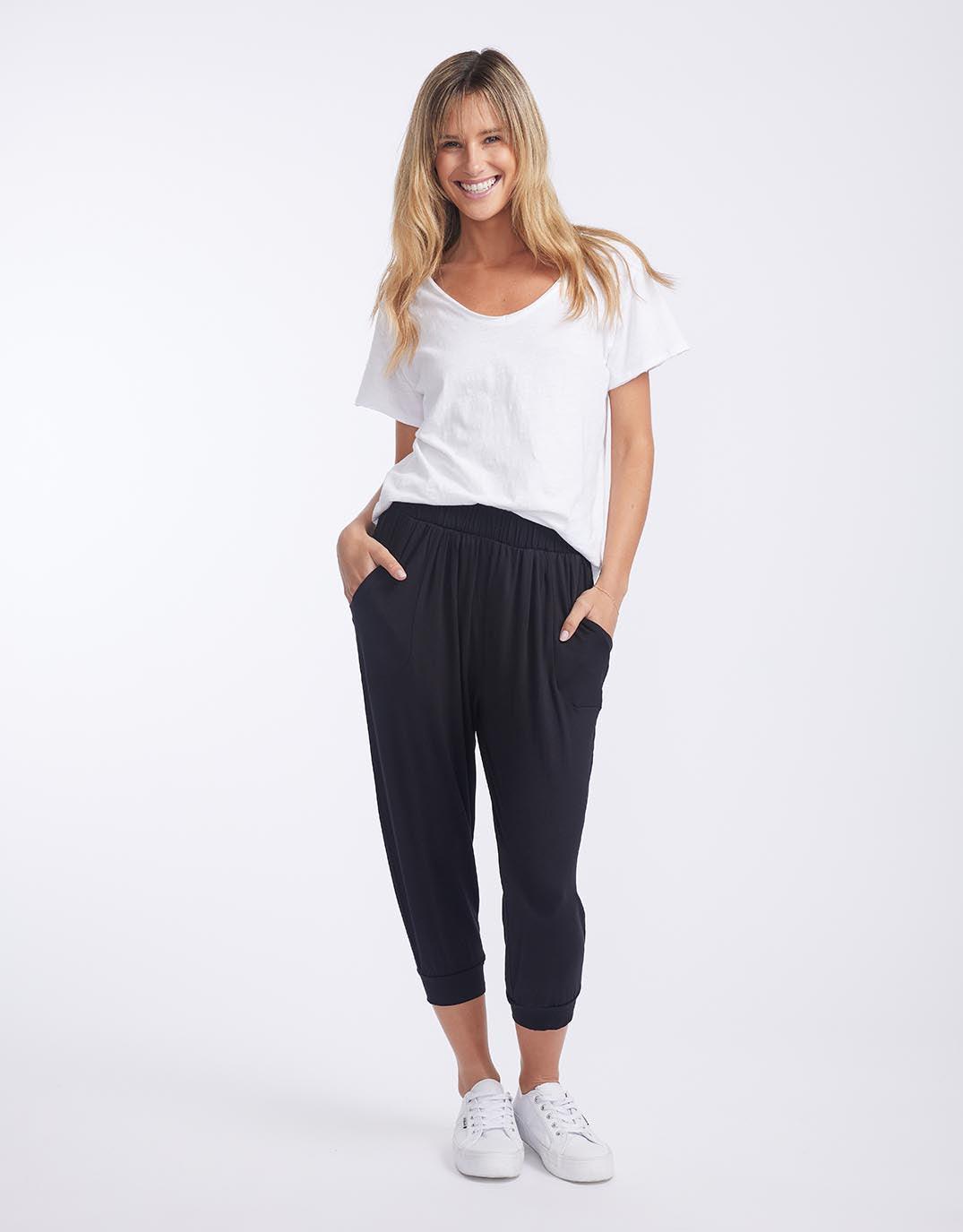 Buy Tokyo 3/4 Pants - Black Betty Basics for Sale Online Australia