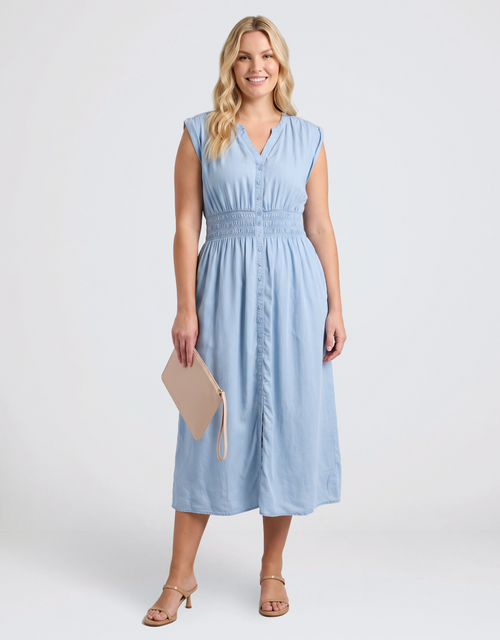 Bleu Dress - Blue