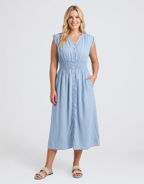 Bleu Dress - Blue