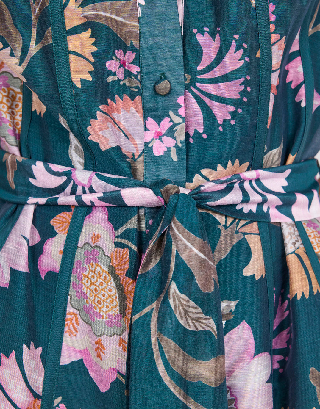 by-rosa-intuition-scarf-print-puff-sleeve-maxi-shirt-dress-petrol-womens-clothing