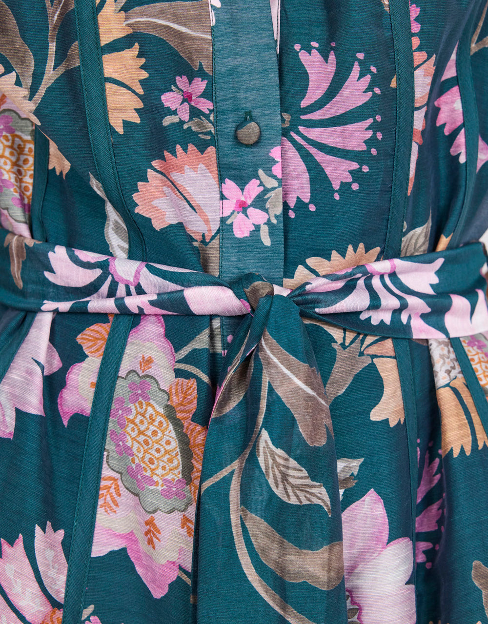 by-rosa-intuition-scarf-print-puff-sleeve-maxi-shirt-dress-petrol-womens-clothing