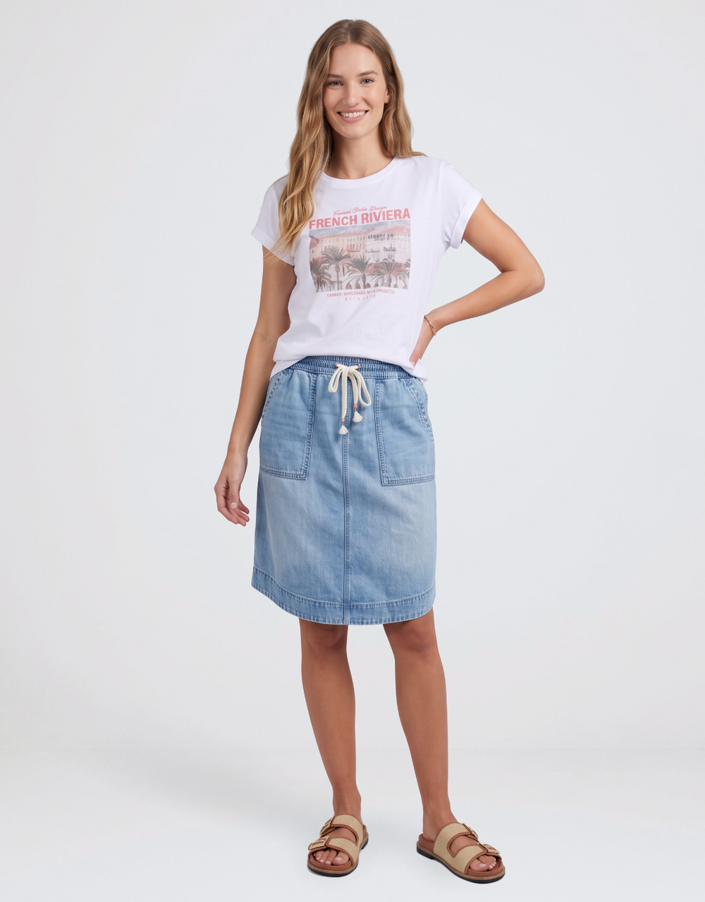 Cannes Tee - White