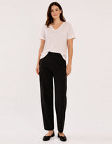 Barrel Leg Chino - Black