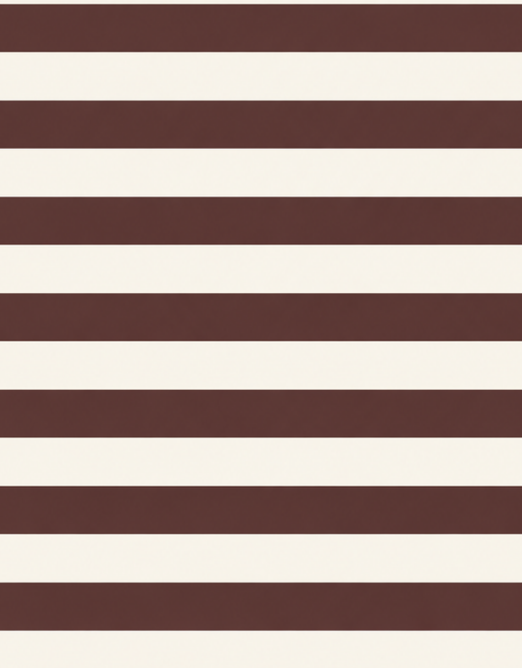 Relaxed Tee - Chocolate/Ecru