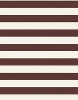 Relaxed Tee - Chocolate/Ecru
