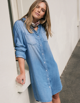 Cleo Vintage Dress - Denim