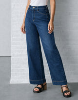 Ellery Stretch Straight Leg Jeans - Dark Wash